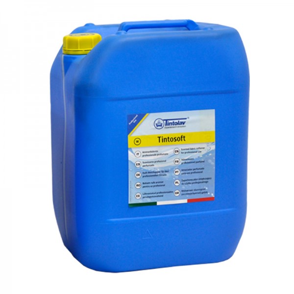 Softens and Restores Fibers WITH  Flower fragrance 20L     Tintosoft A45-000N    Made in Italy